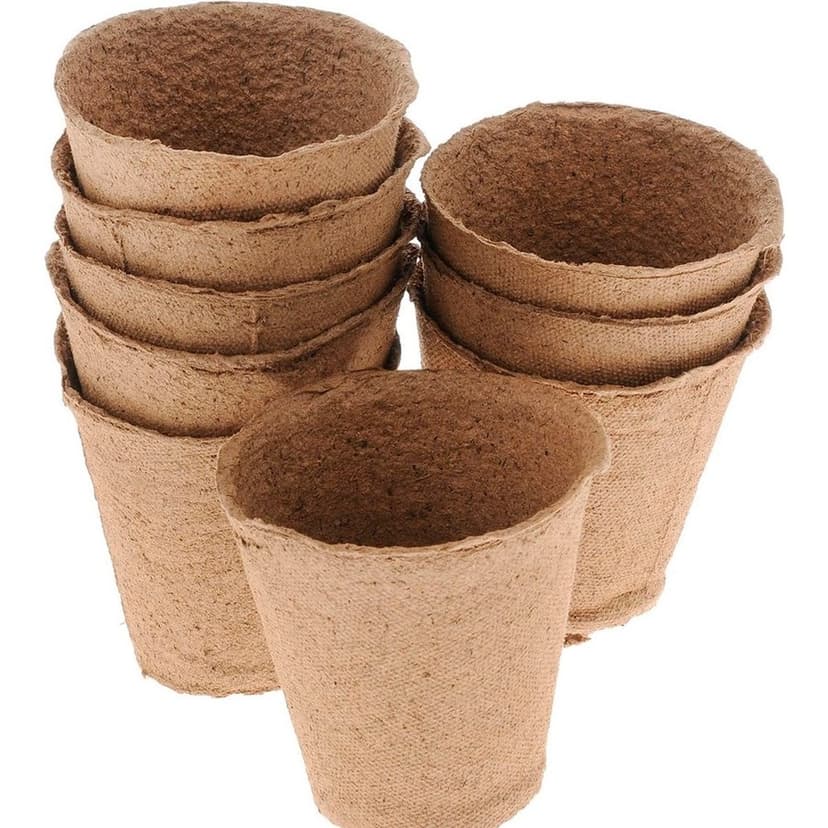 Торфяные горшочки 10 шт